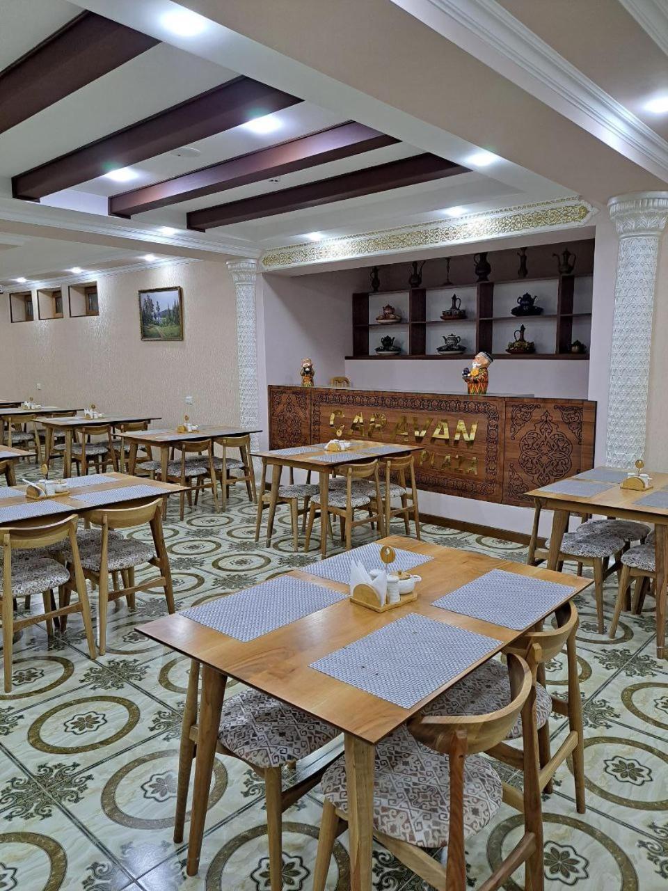 Caravan Plaza Inn Boutique Bucara Exterior foto