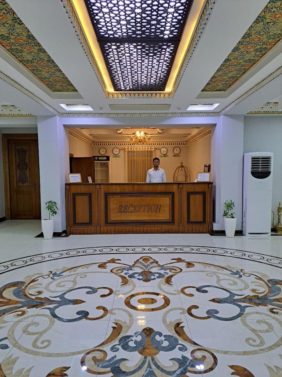 Caravan Plaza Inn Boutique Bucara Exterior foto
