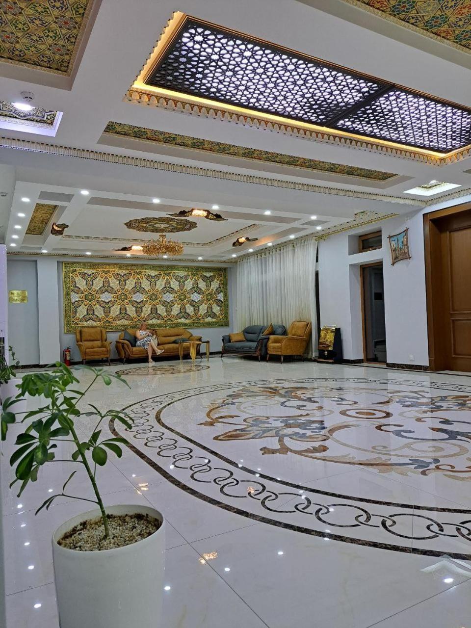 Caravan Plaza Inn Boutique Bucara Exterior foto