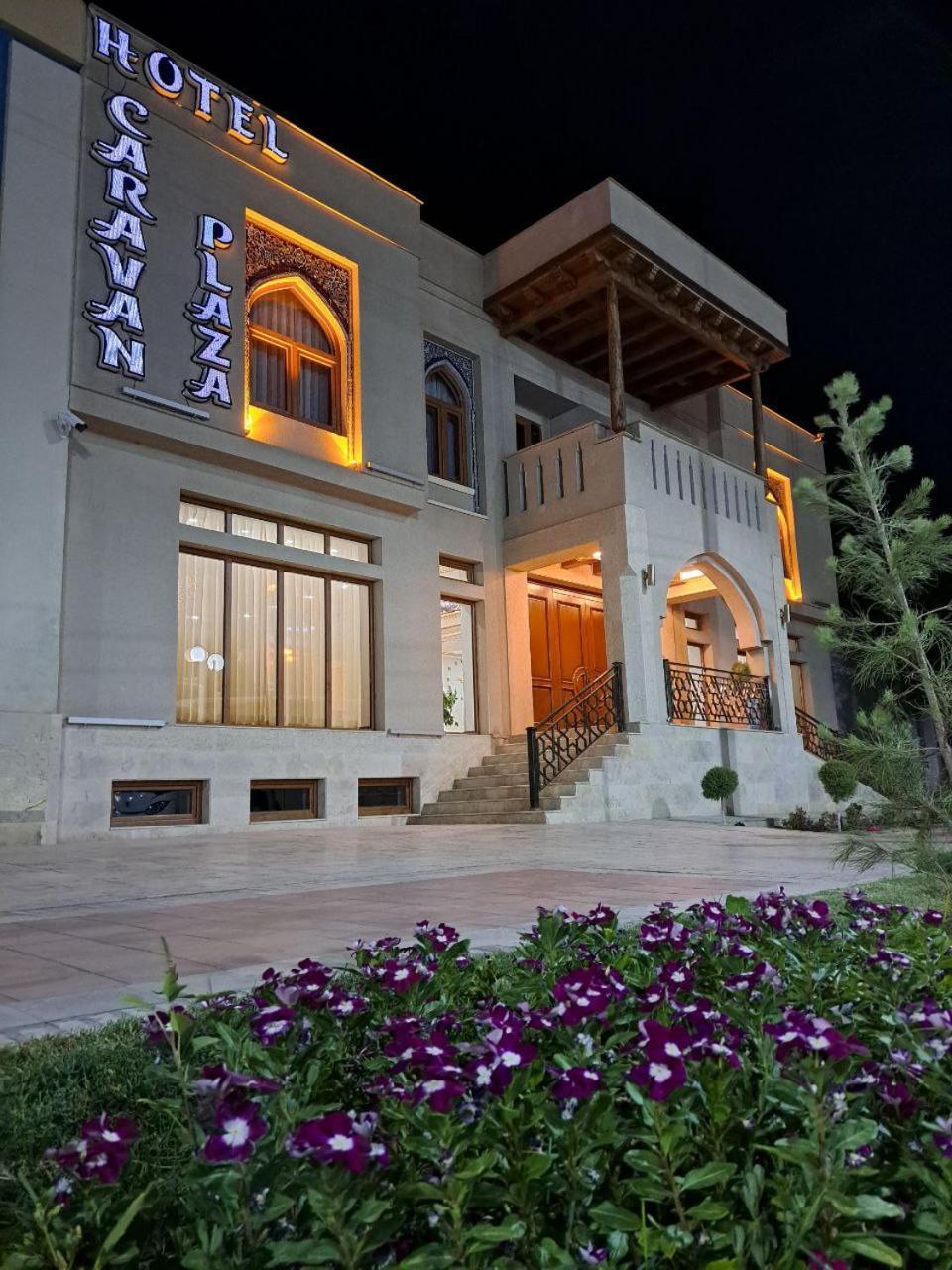 Caravan Plaza Inn Boutique Bucara Exterior foto